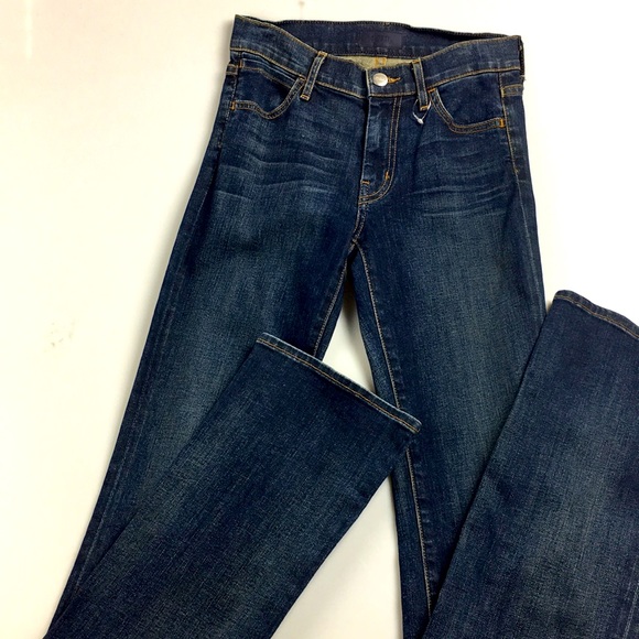 Koral Women Pant Denim Mid Bootcut Jeans Blue Size 24 Preowned D1283 - Picture 1 of 4